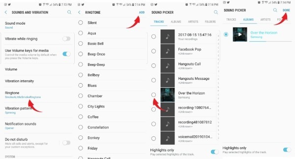 Comment faire de Spotify Music votre sonnerie Android